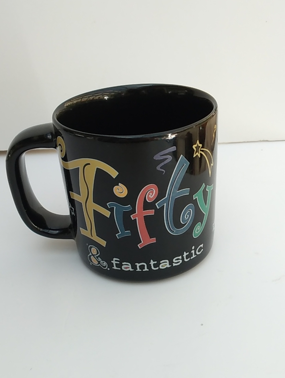 Fifty And Fantastic Coffee Mug, Russ Berrie Brand